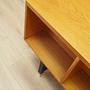 Vintage desk ash wood 1970s 12
