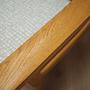 Vintage Sofa 3-Sitzer Eichenholz Textil Grau 1960er Jahre 11