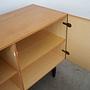 Vintage Schrank Holz Natural 1970er Jahre 11