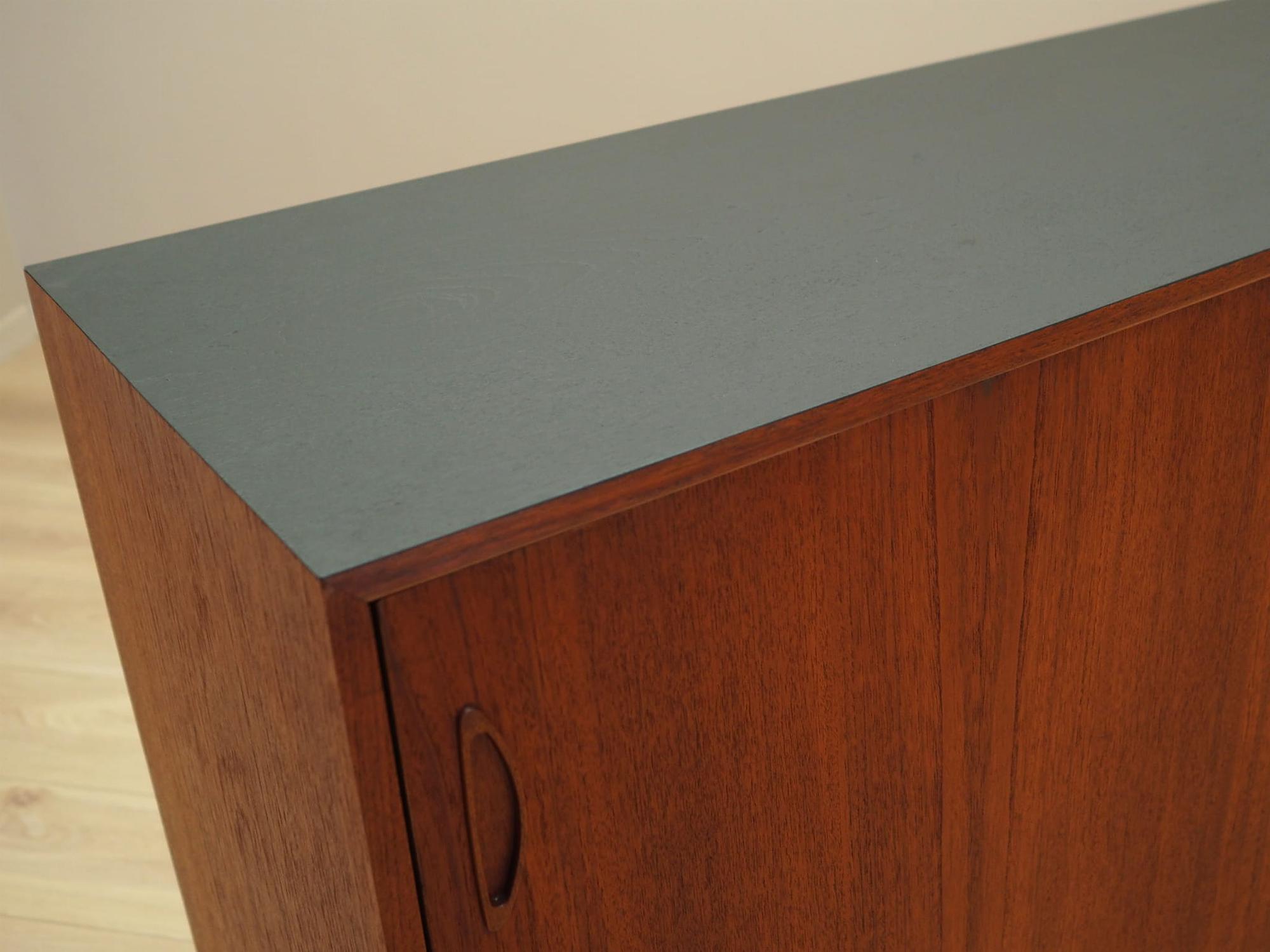 Vintage Sideboard Teakwood Brown 1970s 11