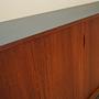 Vintage Sideboard Teakholz Braun 1970er Jahre 12