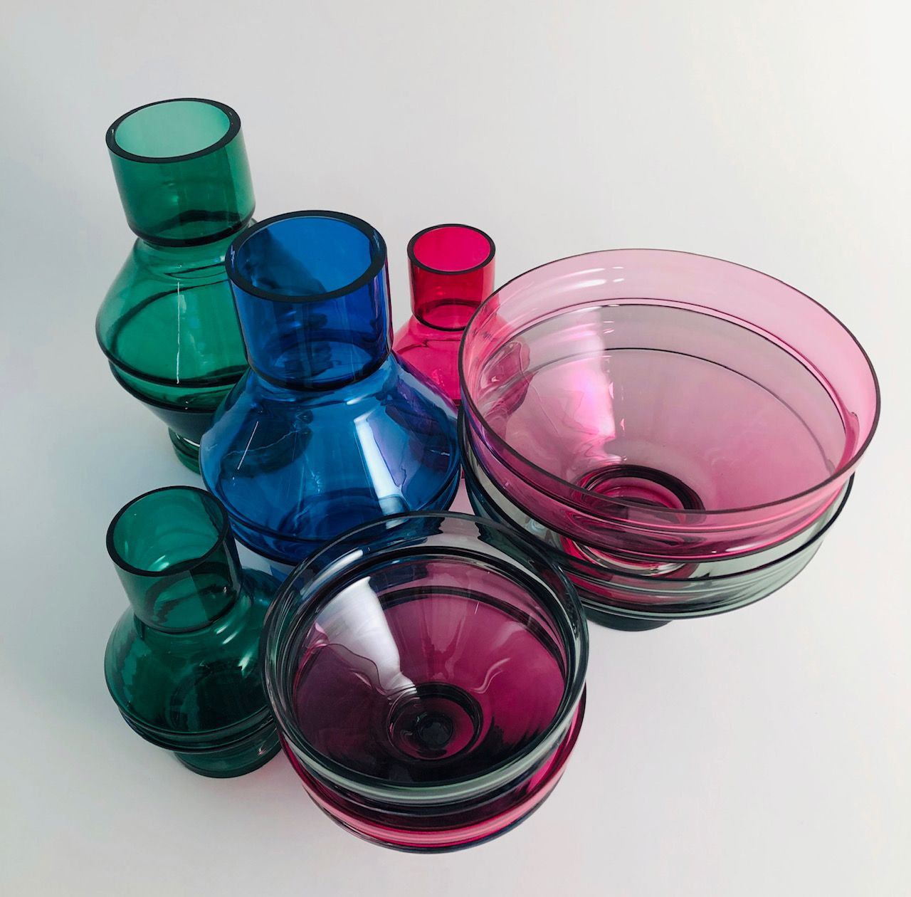 Relae Vase Groß Blau 3