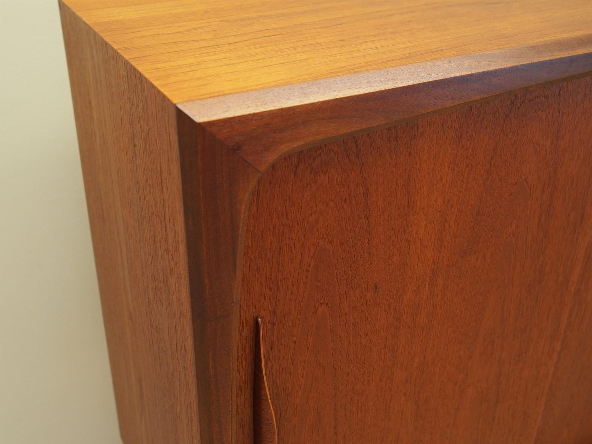 Teak highboard, Danish design, 1970s, production: Denmark 11