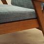 Armchair Oak 1970s 12