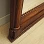 Mirror with wooden frame 1970s 12