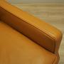 Armlehnsessel Leder Orange 1970er Jahre 13