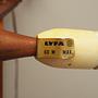 Scissor Wall Lamp Teak Wood 1970s 10
