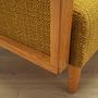 Oak Yellow Sofa 1960s 11