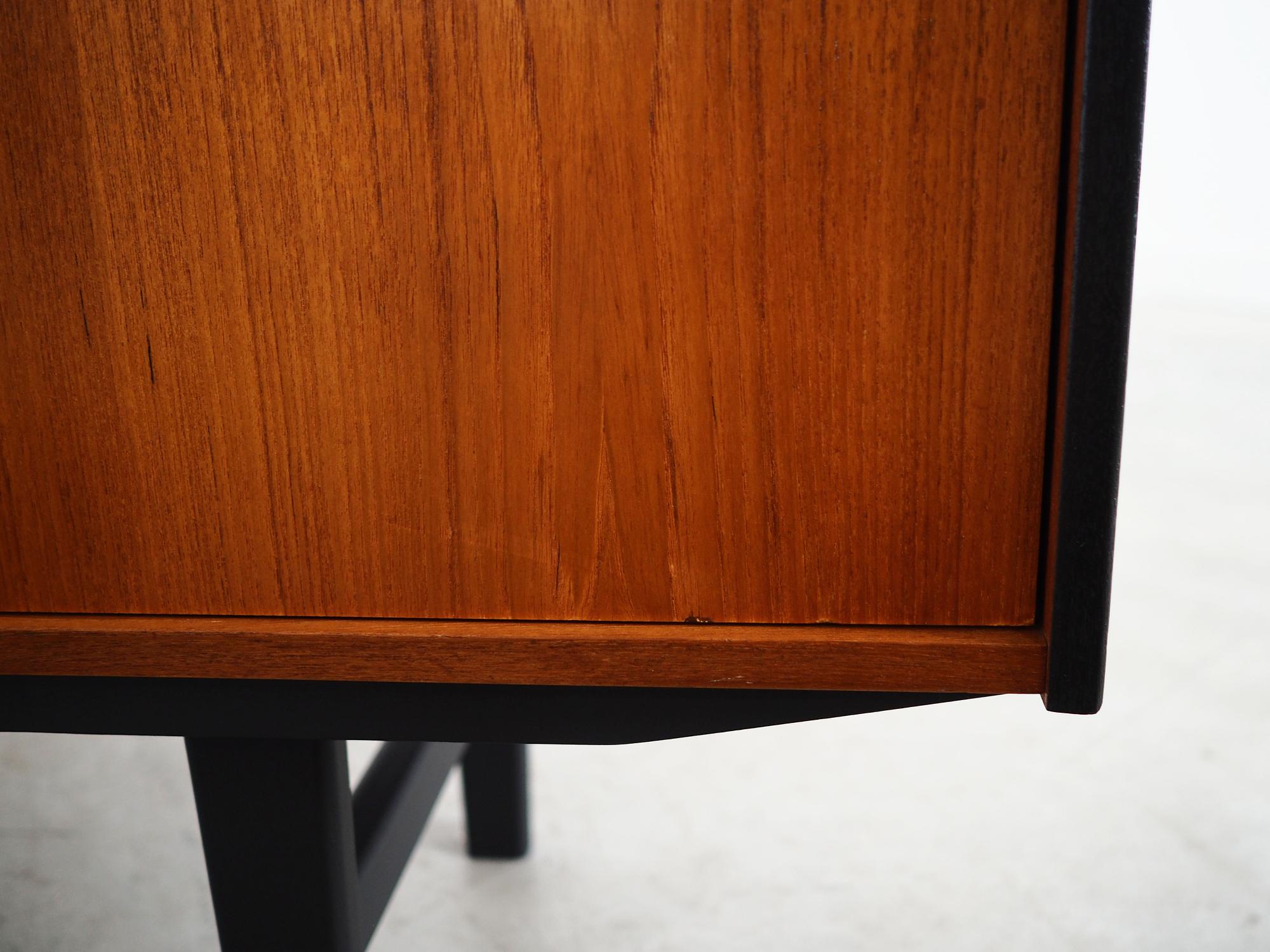Highboard teak wood 1960s 14