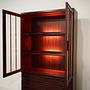 Mahogany showcase 1970 Jahre 14