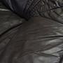 Armchair Leather Black 1960s 12
