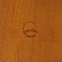 Dining table teak 1960s 122cm 10