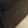 Lounge chair leather black 1970s 14