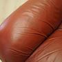 Armchair Leather Burgundy 1970s 12