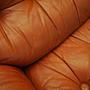 Sofa Leder Rot 1970er Jahre 11