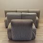 Modulares Sofa Grau 1960er Jahre 10