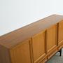 Highboard in rovere anni '60 14