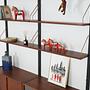 System bookshelf Teakwood 1960s 11