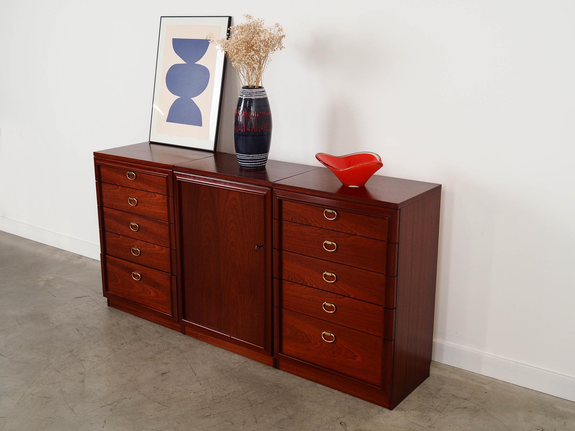 Mahogany Chest of Drawers 1980s 12