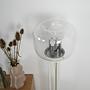 Stehlampe Metall Muranoglas 1970er Jahre 11