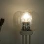Stehlampe Metall Muranoglas 1970er Jahre 13
