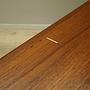 Teak desk wood veneer 1970s  12