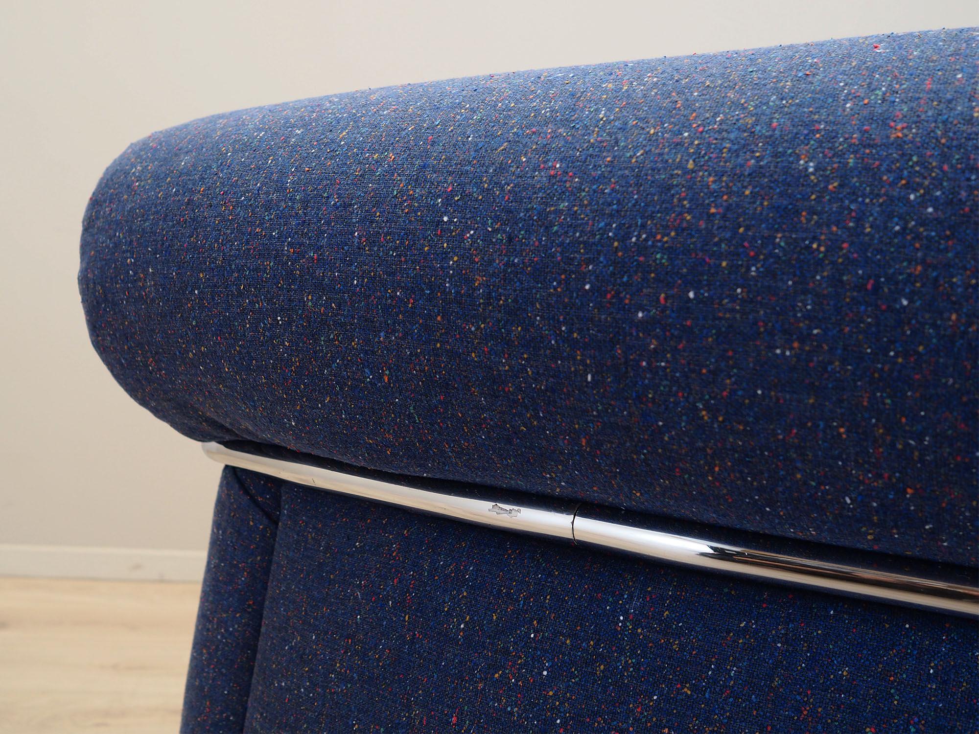 Space Age Poltrona Blu 10