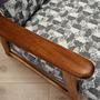 Eichensofa Bunt 1970er Jahre 10
