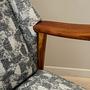 Colorful Oak Sofa 1970s 14
