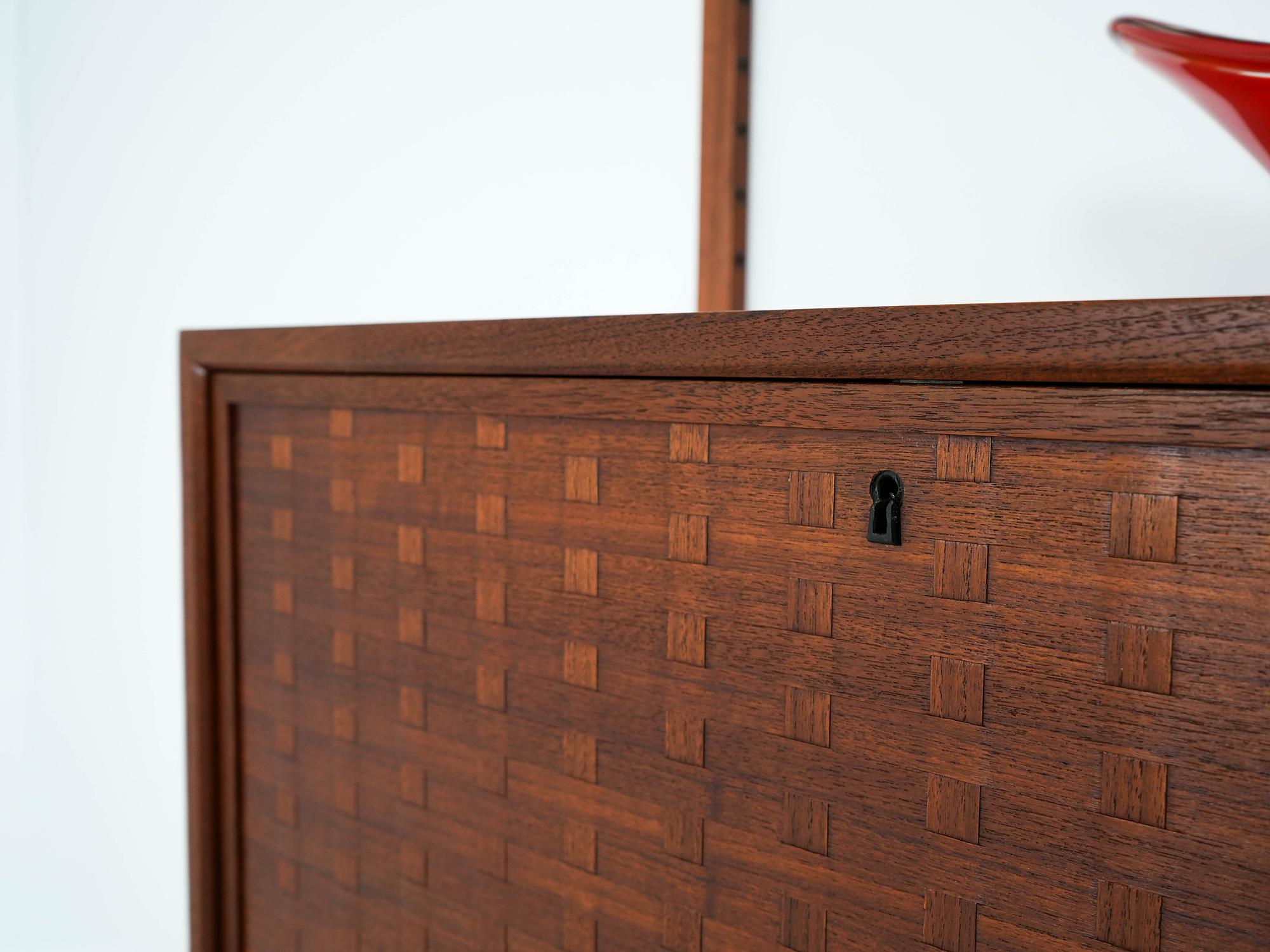 Teak Wood Shelf 1960s 14