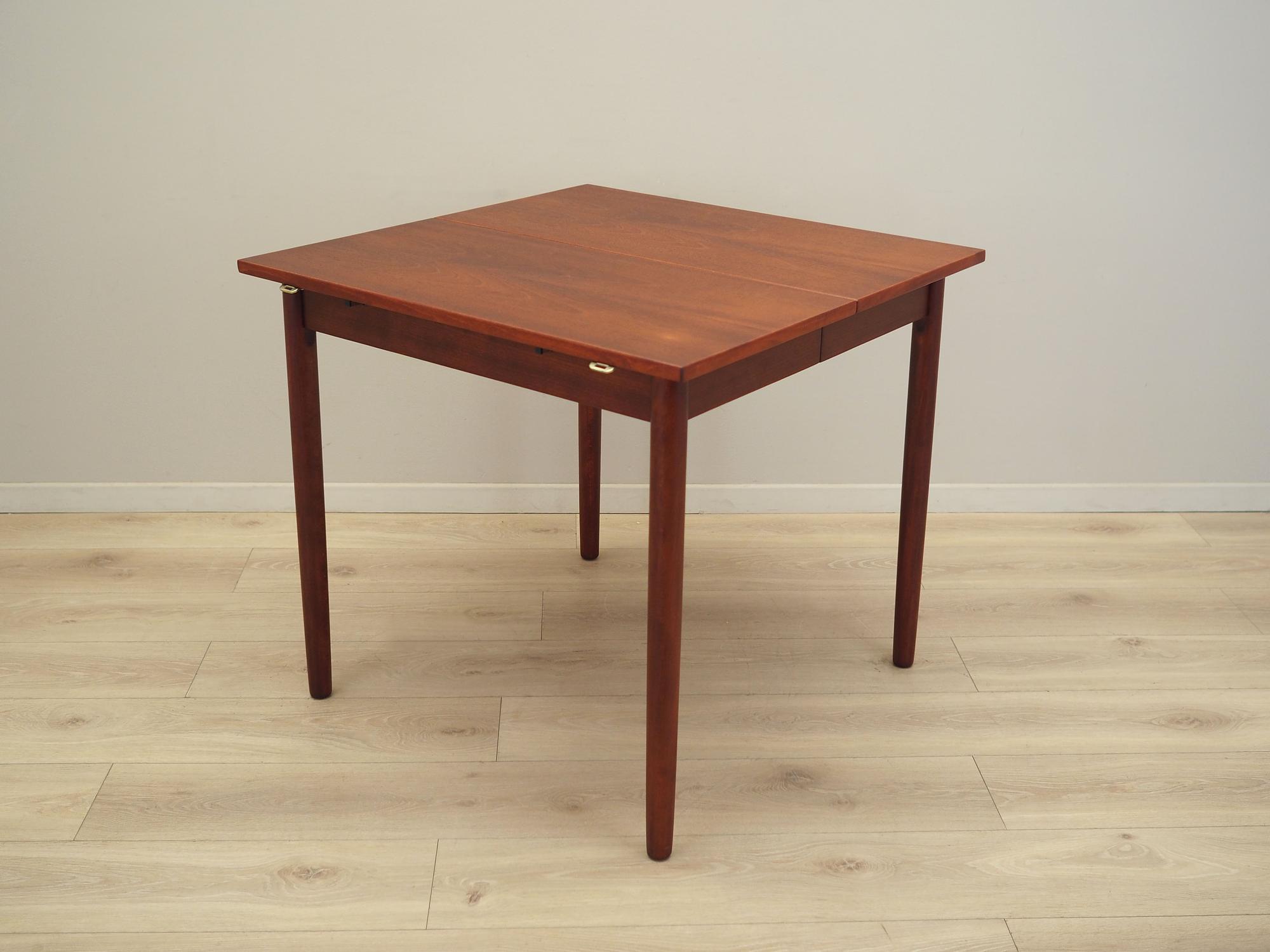 Mahagoni Tisch 1970er Jahre 12