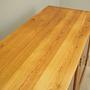 Display cabinet pine wood 1980s 12