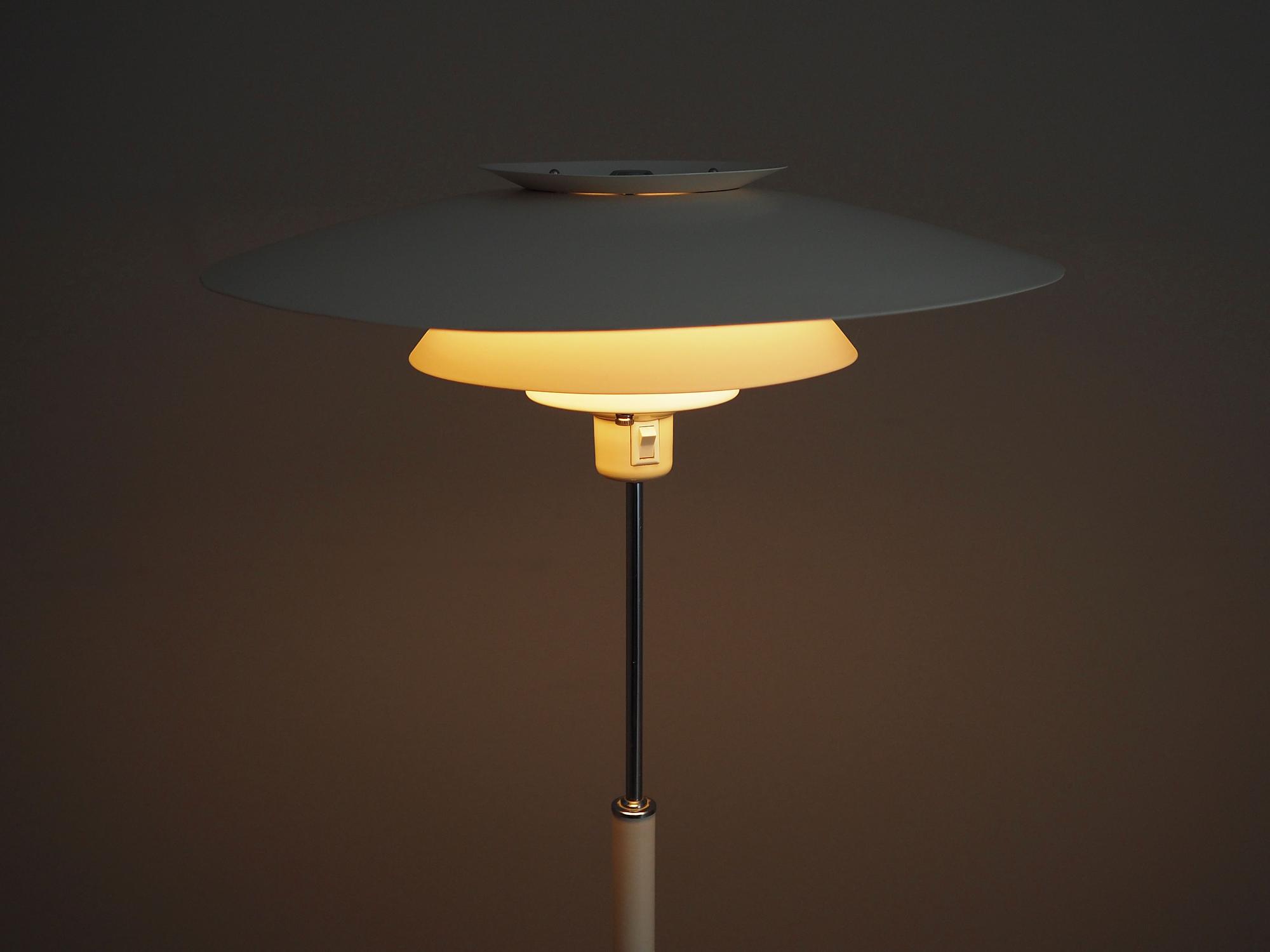 Floor lamp Metal White 1970s 10