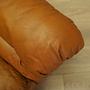 Sofa Leather Brown 1960s 14