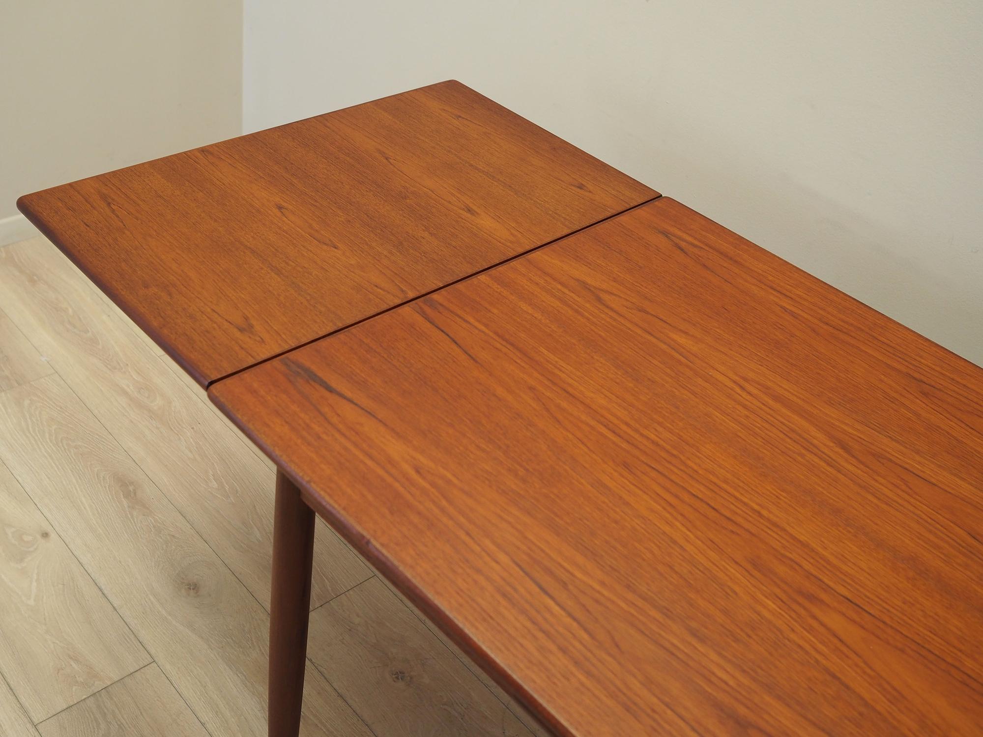 Esstisch Teakholz 1970er Jahre 12