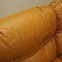 Sofa Leather Brown 1960s 11