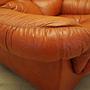 Armchair Leather Brown 1970s 11