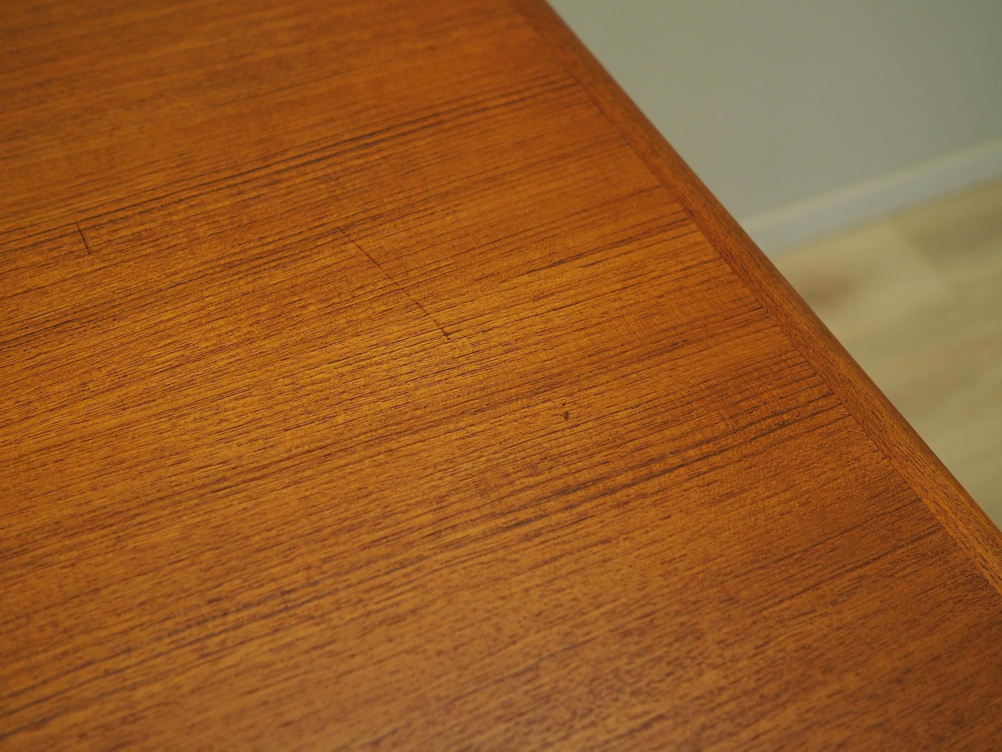 Teak table 1970s Brown 11