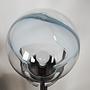 Standing lamp Murano glass Silver 1970s 10