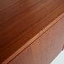 Teak shelf Brown 1960s 14