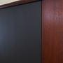 Teak Kleiderschrank 1960er Jahre Grau Braun 12