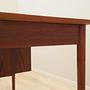 Scrivania in teak marrone anni '60 11