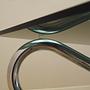 Coffee table Glass 1970s 10