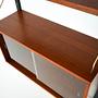 Libreria in teak marrone anni '60 13