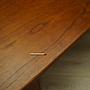 Desk Teak wood Brown 60s 11