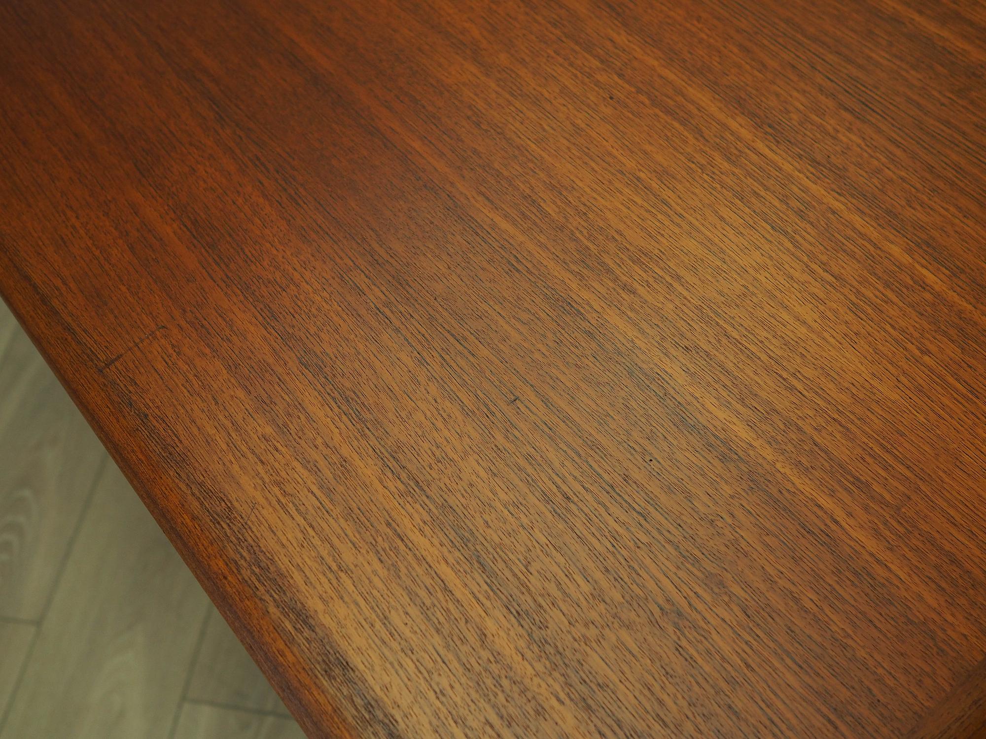 Teak table brown 1970s 13