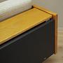 Oak sofa White Brown 1960s 12
