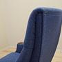 Lounge Chair Blue 1960s 13