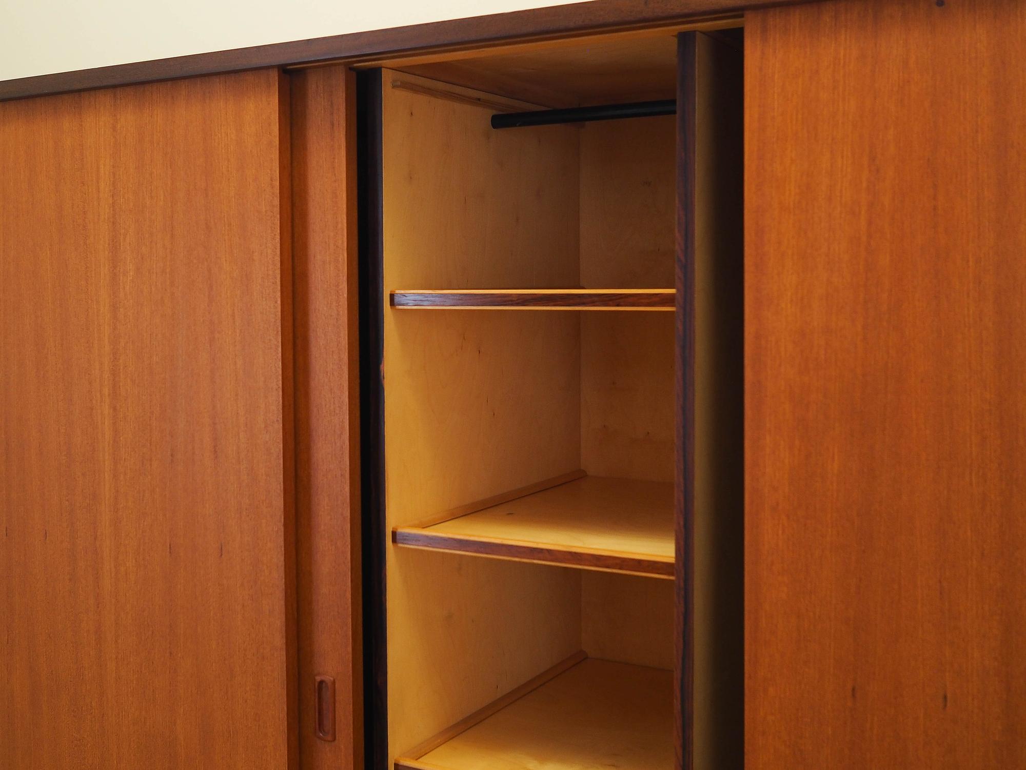 Teak cabinet Brown 1960s 10