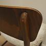 6x Chair Set Brown 1960s 10
